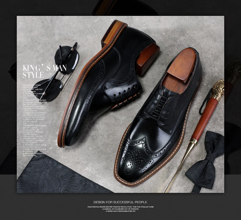 Mens formal shoes suede leather oxford shoes for men dressing wedding men's brogues office shoes lace up male zapatos de hombre