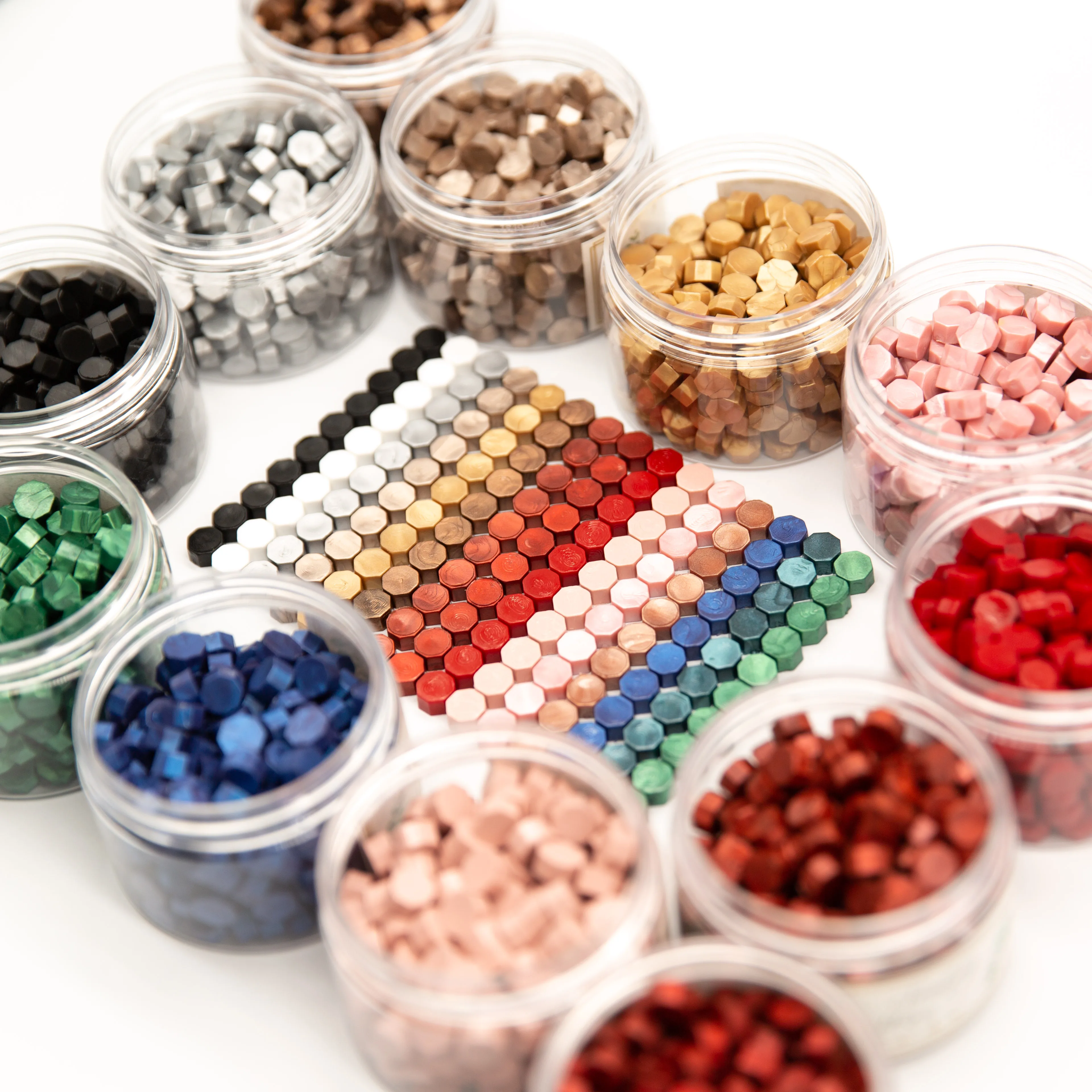 190 шт. запайки коробочка с воском комплект уплотнения бобы штамп Бусины Для