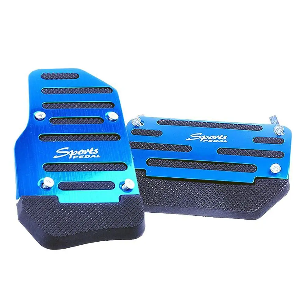 Универсальная Нескользящая муфта тормоза газа Автомобильная педаль Набор для