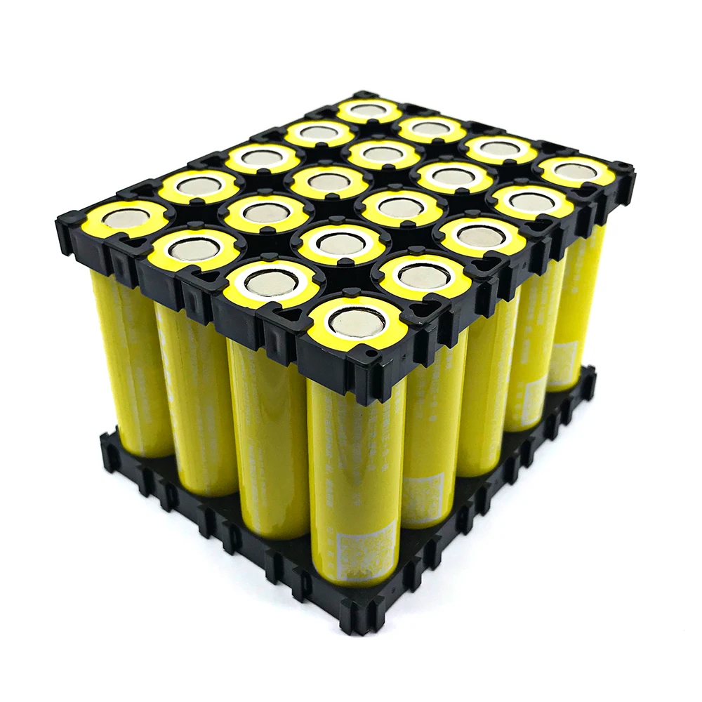Алма 20pcs18650 4x5 цилиндрический кронштейн Поддержка подставка Антивибрационная