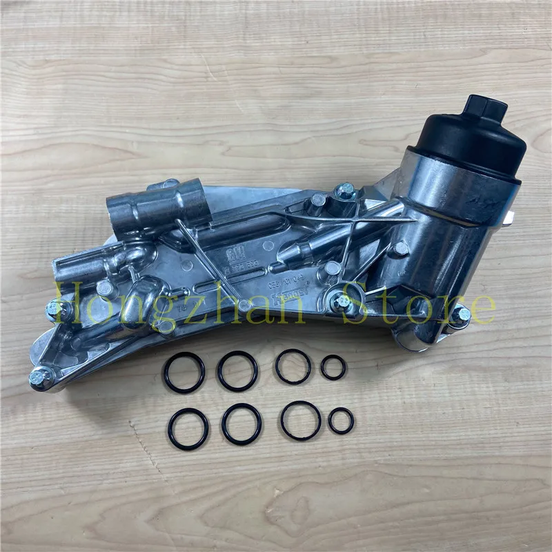 Моторное масло охладитель в сборке для Chevrolet Cruze Sonic Aveo G3 Orlando Opel Vauxhall 12992593 55571687