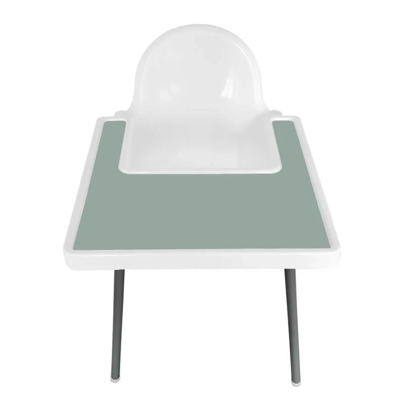 Baby Highchair Feeding Mat BPA Free Silicone Placemat Food Grade Coverage Easy Clean Anti-Slip Tableware For Kids Toddler Infant