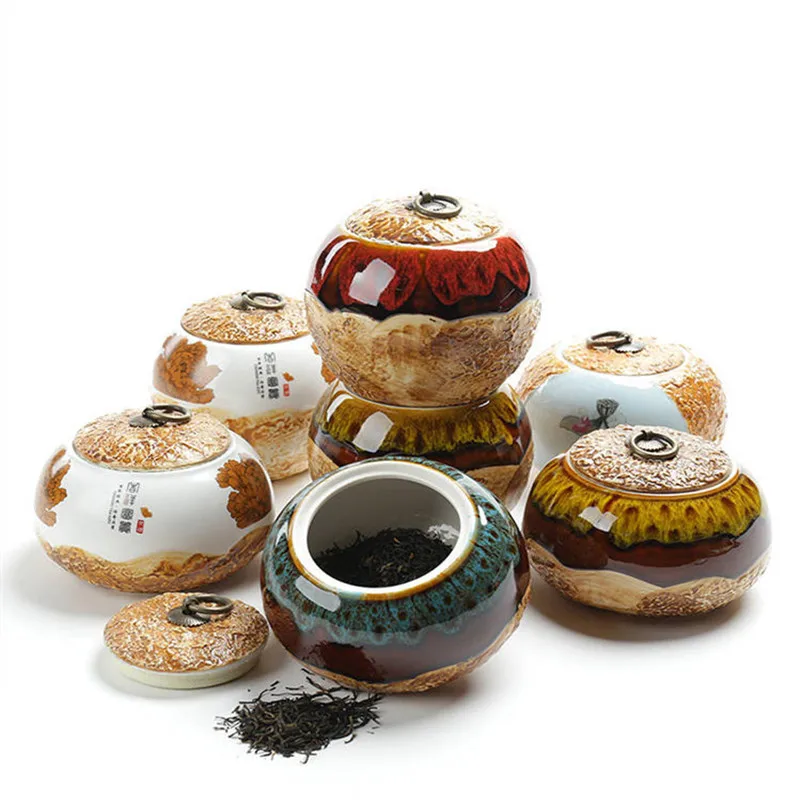 Качественные чайные банки Celadon герметичная коробка для хранения ретро чайная