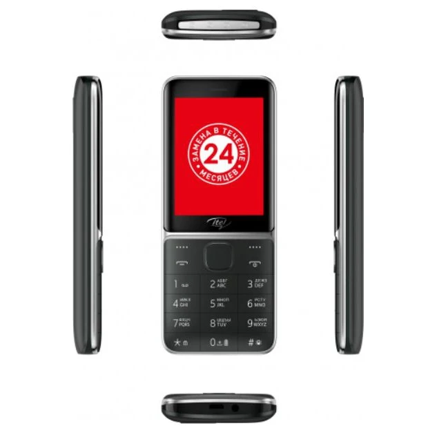 Сотовый телефон itel IT5626 DS Black ITL-IT5626-BK |