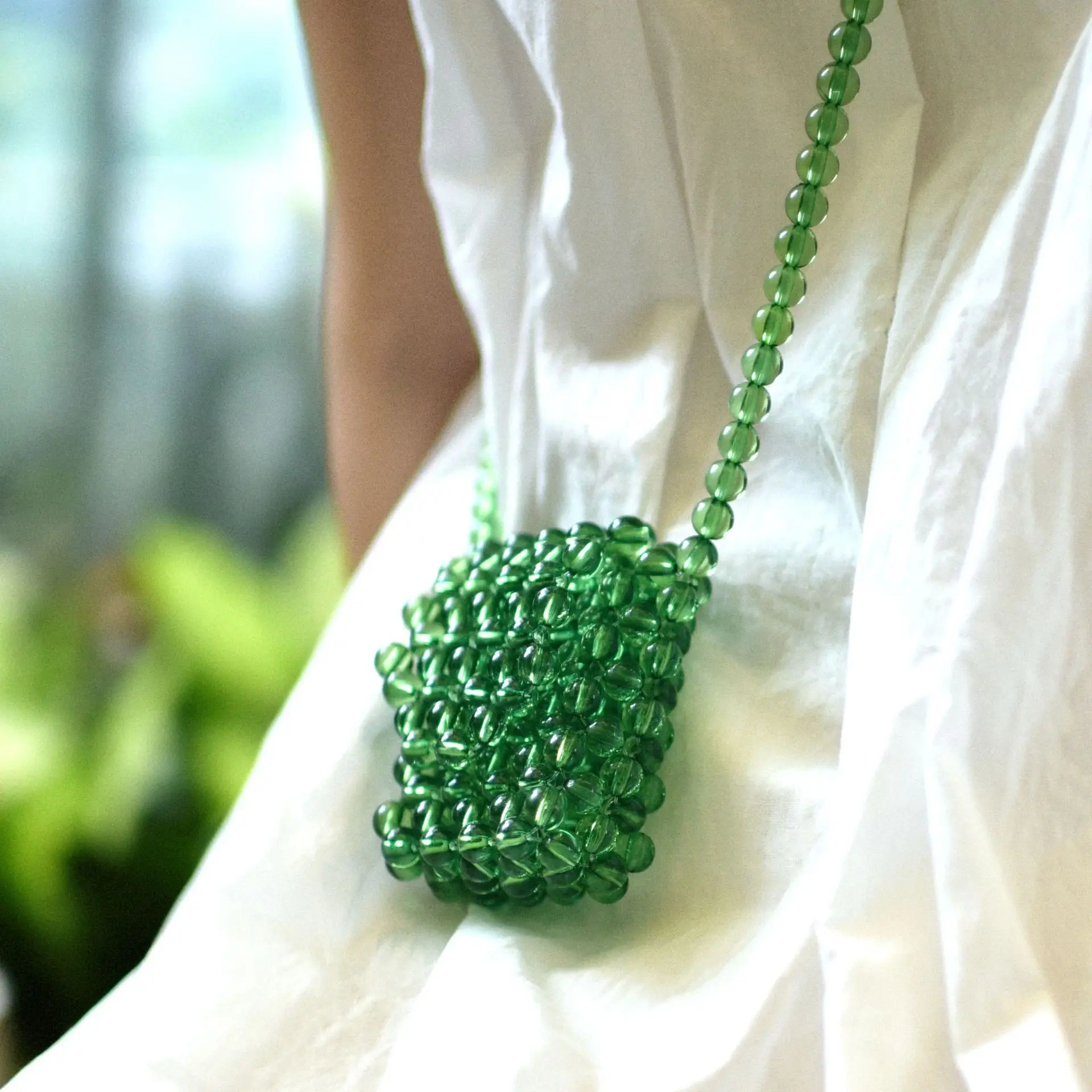 

2019 New Fashion Small Ladies Elegant Pearls Shoulder Handbags Women Casual Mini Crossbody Beads Messenger Bag