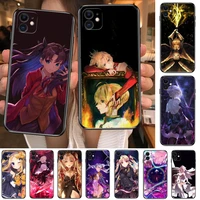 anime fate zero phone cases for iphone 13 pro max case 12 11 pro max 8 plus 7plus 6s xr x xs 6 mini se mobile cell