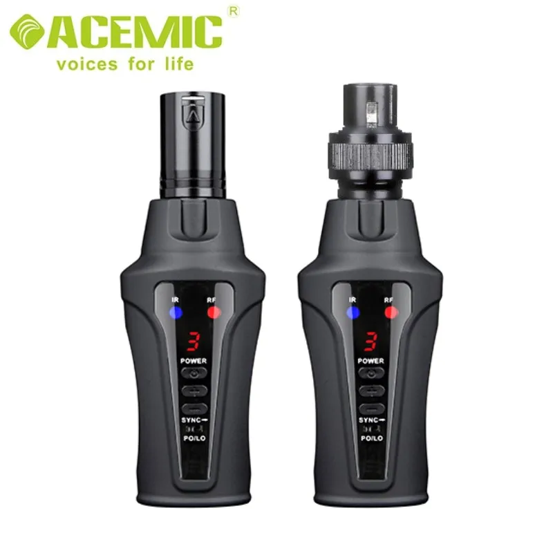 ACEMIC TR 20SET UHF Беспроводной микрофон Системы передатчик приемник для аудио
