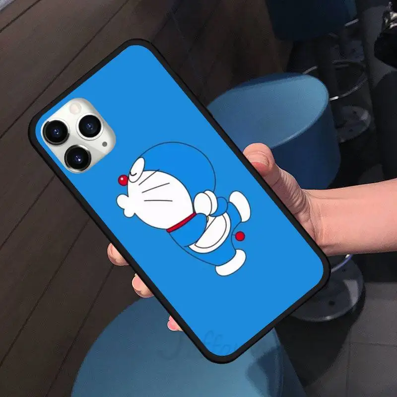 

doraemon anime Nostalgic childhood Phone Case for iPhone 11 12 pro XS MAX 8 7 6 6S Plus X 5S SE 2020 XR shell cover funda