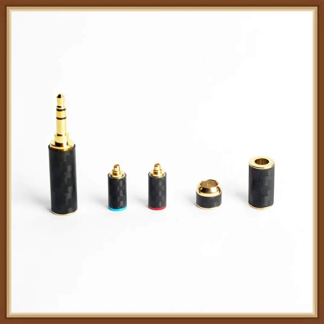 

OKCSC DIY MMCX 0.78mm A2DC Connector Splitter Slider Set Earphone Cables Accessories 2.5mm 3.5mm 4.4mm Balanced Plug Output Kit