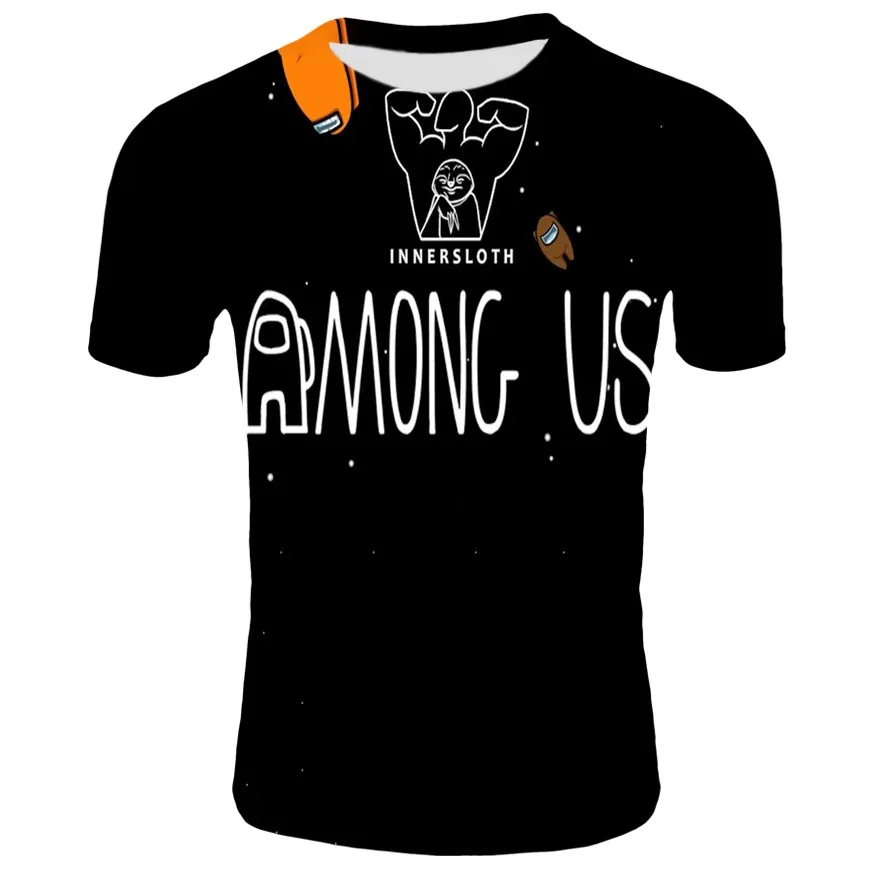 

New Design 3D printed T-shirt O-neck video game Multi Size summer fashion Sport fitness Harajuku clothing