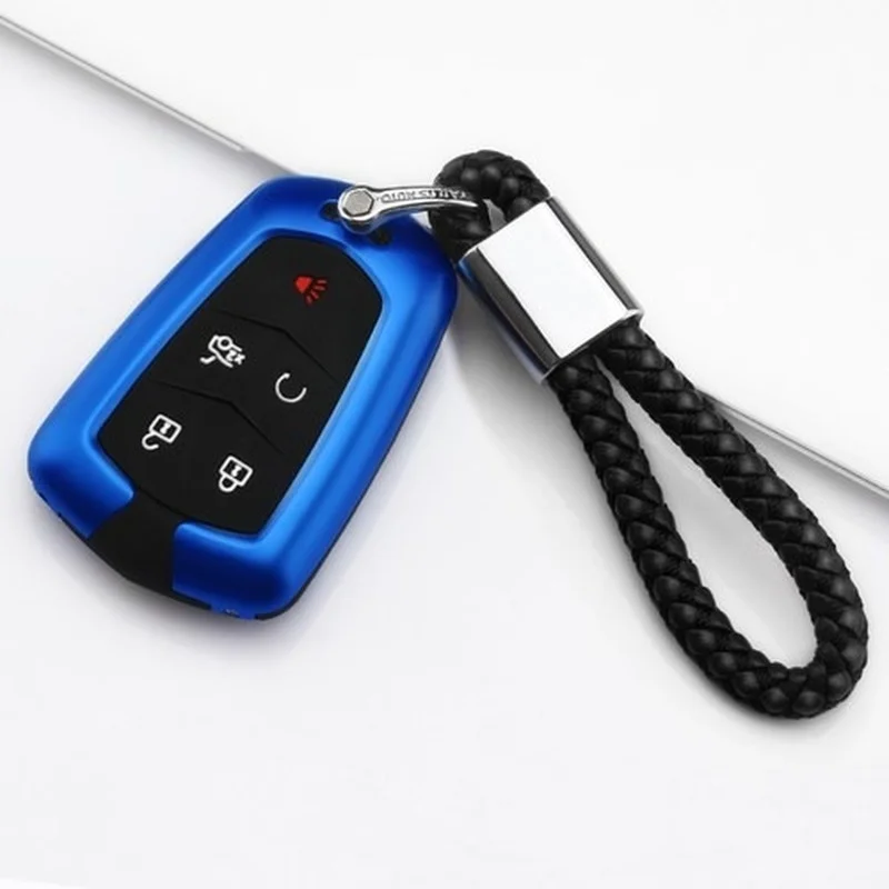 

for Cadillac XT5 CT5 CT6 XT4 XT6 High-Quality Aluminium Alloy Car Key Case Cover Key Bag Shell Protector Car Accessories