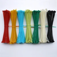 100pcs self locking nylon cable ties 2 x 150mm plastic zip tie band wire binding wrap straps diy cable fasten organiser