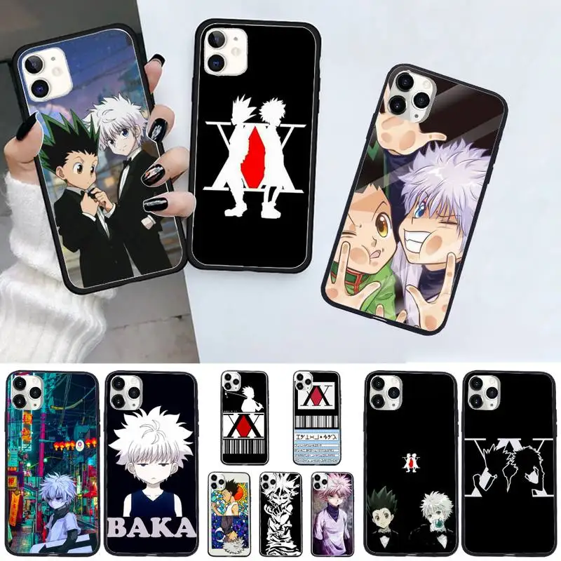 

Japanese Anime Hunter X Phone Case For iphone 12 11 13 7 8 6 s plus x xs xr pro max mini shell