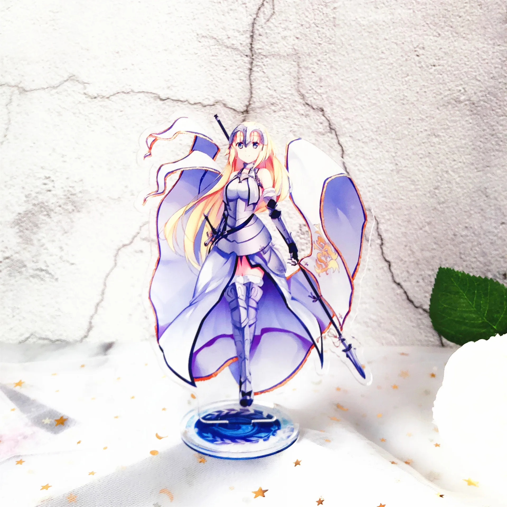 nime Fate/Grand Order FGO Jeanne dɺrc Saber Lily Acrylic Stand Figure Desktop Decoration Collection Model Toy Cosplay Doll | Игрушки и