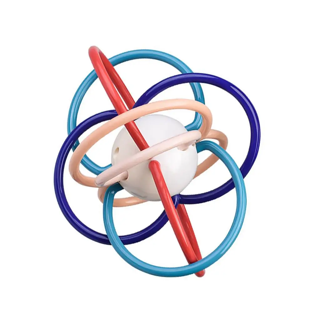 

Teether Ball for Baby Sensory Balls Baby Teething Toys Baby Rattle Soothing Toy Developmental Activity Baby Toy Learning & Educa