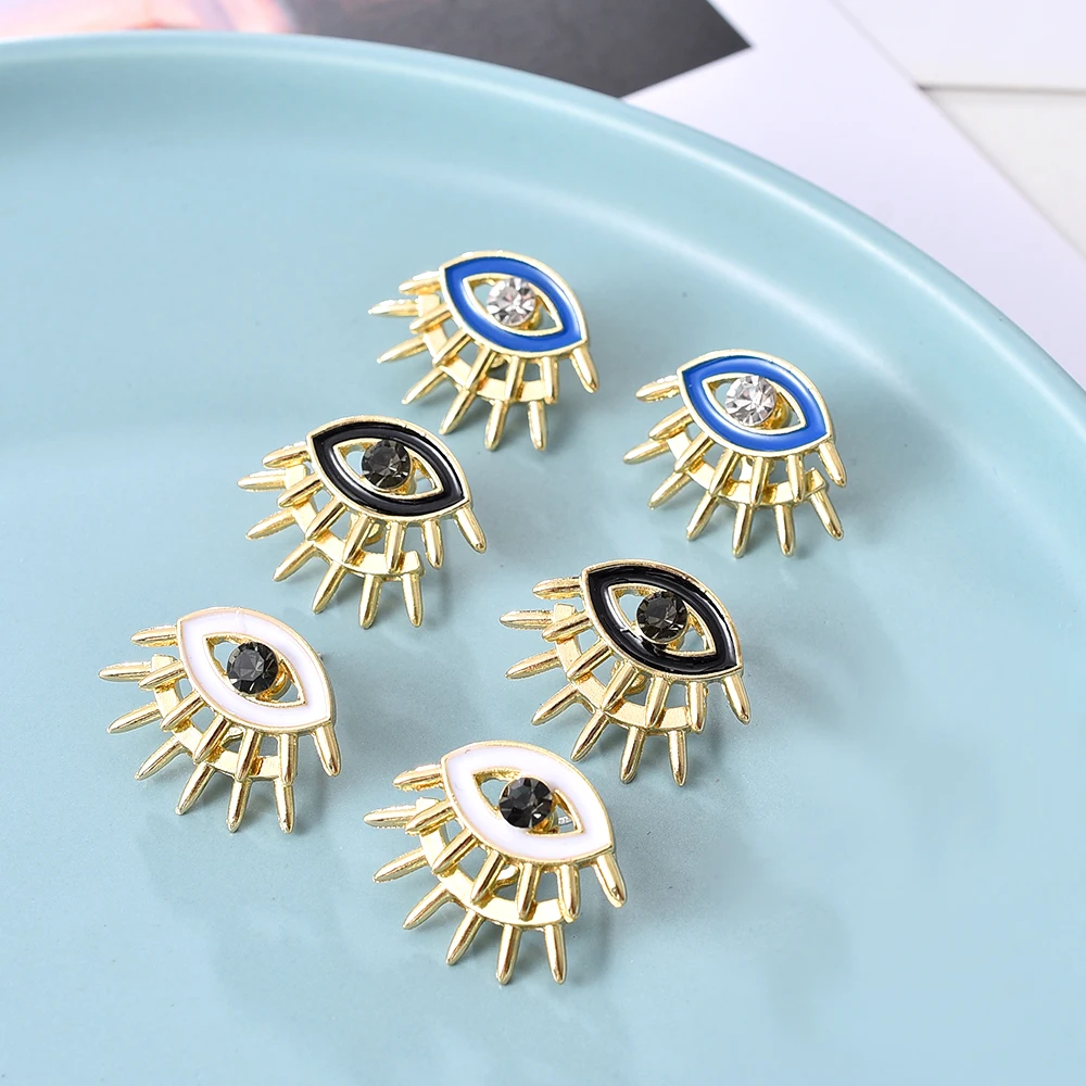 

Ztech Fashion Chic Stud Earrings For Women New Vintage Gold Color Metal High Quality Holiday Party Jewelry Gifts Wholesale