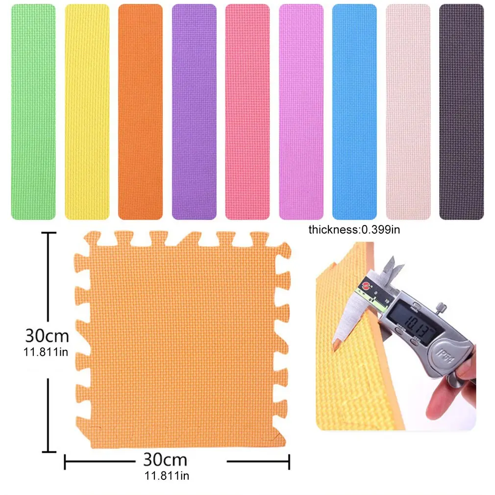 

New Household Foam Floor Trumpet Climbing Mat Dormitory Stitching Mat Bedroom Mat Cross Grain EVA Foam Mat