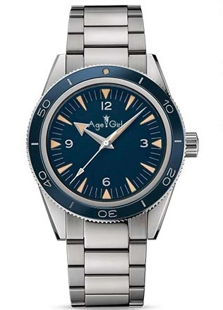 

Luxury Men Automatic Mechanical Black Canvas Blue Stainless Steel James Bond 007 Sapphire Sport Watch Ceramic Bezel AAA+