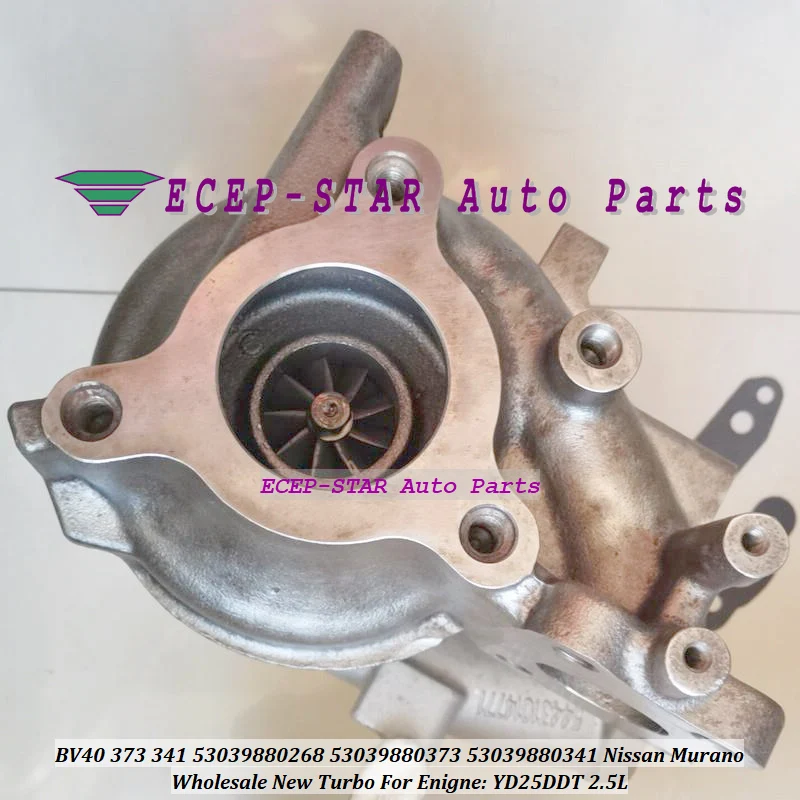 

Turbo BV40 53039880373 53039700373 53039700341 53039880341 53039700231 14411 3XN3A 14411 3XN1A turbine For Nissan Murano 2.5