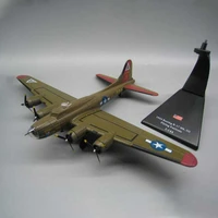 1144 scale b17 b 17 usa army 4 engine bomber diecast metal military plane aircraft airplane model toy display collections