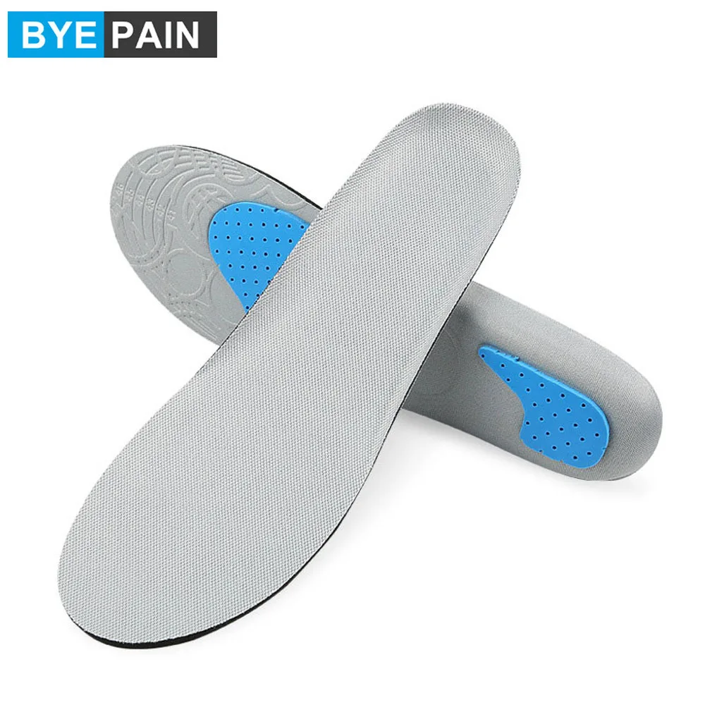 

1Pair BYEPAIN Shoe Insoles Orthotic Memory Foam Insoles Providing Excellent Shock Absorption and Cushioning for men woumen