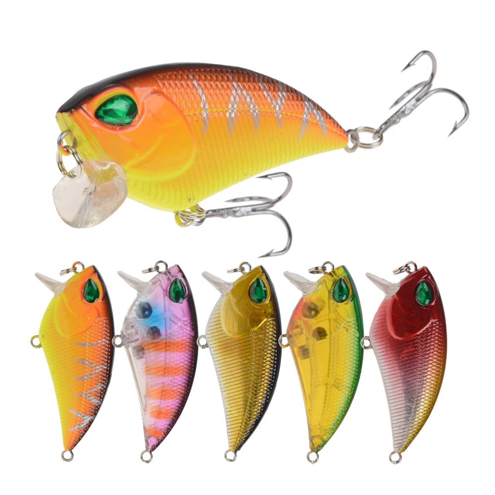 

Wobblers Jerkbait 5 Colors 5.5cm 6.6g Hard Bait Small Minnow Crank Fishing lures Bass Fresh Salt Water Tackle Sinking Lure Mini