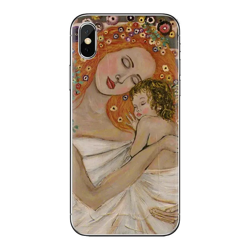 Для samsung Galaxy S2 S3 S4 S5 мини S6 S7 край S8 S9 Plus Note 2 3 4 5 8 Coque Fundas силиконовый чехол Климт
