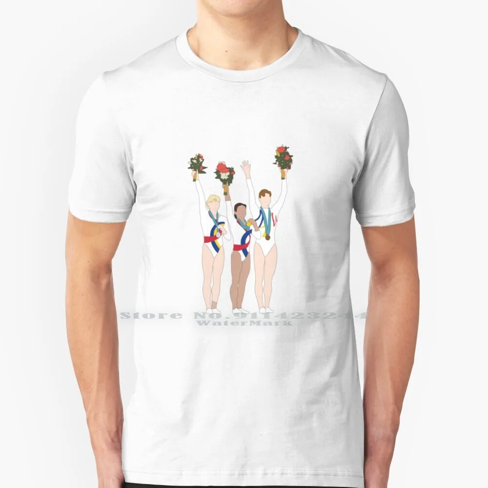 Сидней 2000 женские художественные гимнастры футболка из 100% хлопка под любой