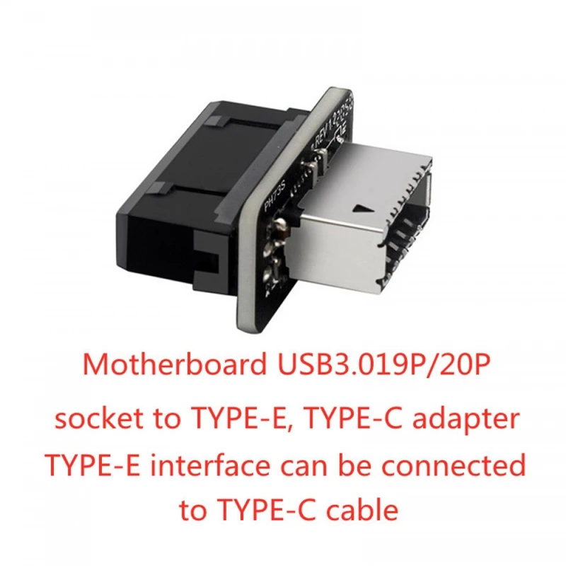 Материнская плата USB 3.0 19P/20P к штативу под углом 90 градусов | Компьютеры и офис