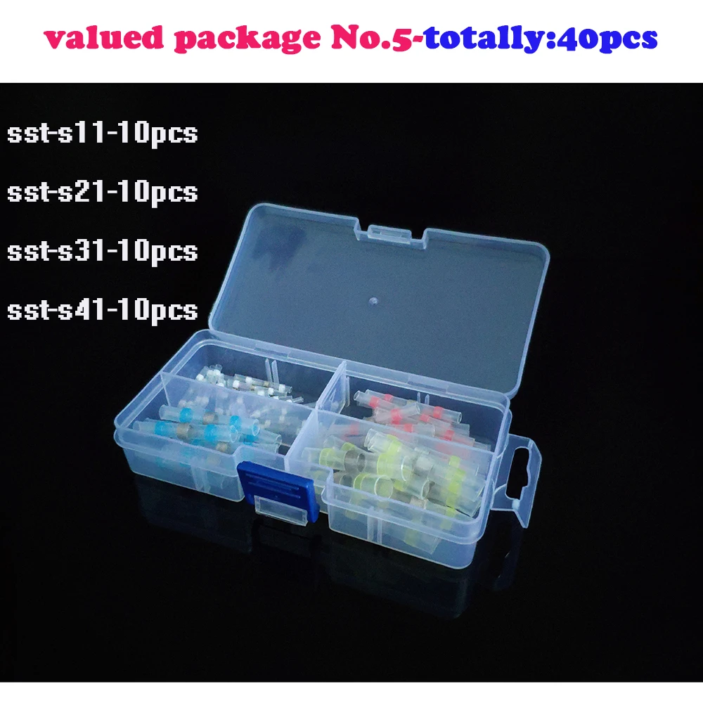 Коннектор для проводов изолированный терминал SST термоусадочный серии E0506 MDD FDD