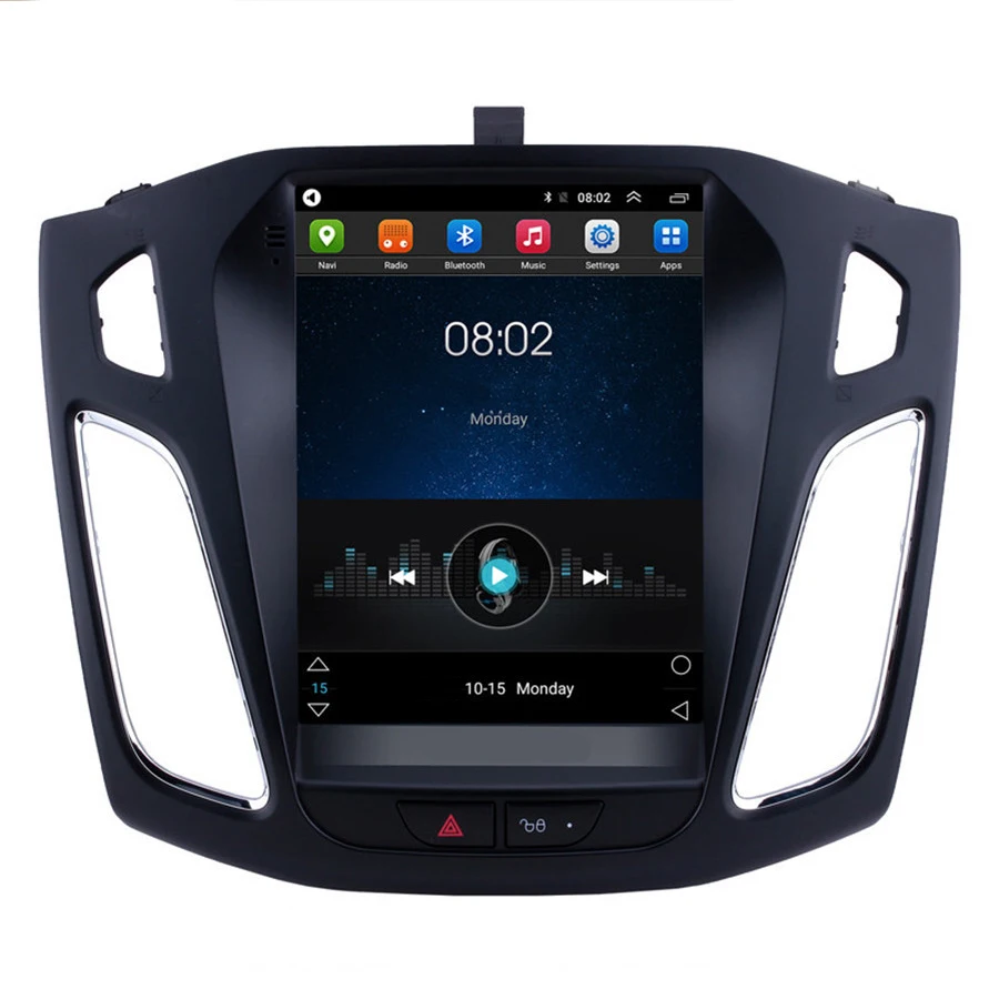 

9.7 inch 1+32GB Android 9.1 Car Stereo Radio Head Unit GPS Navi for Ford Focus 2012- 2015 with Rear Camera