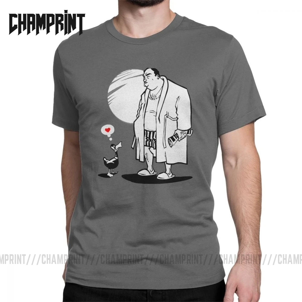 Крутая Мужская футболка с изображением Уток из чистого хлопка рисунком сериала