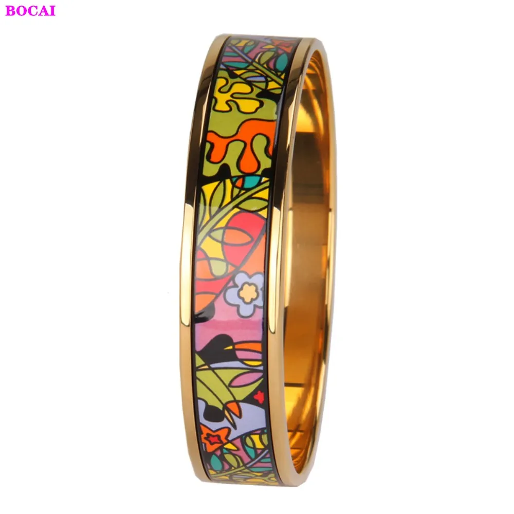 Клуазоне бусина для женщин эмаль браслет 2020 новые модные популярные темперамент