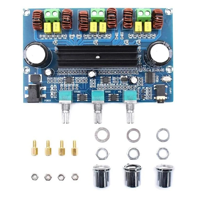 

TPA3116 цифровой Мощность усилитель доска 2,1 канала стерео класса D дома Динамик Bluetooth 5,0 аудио усилители приемников