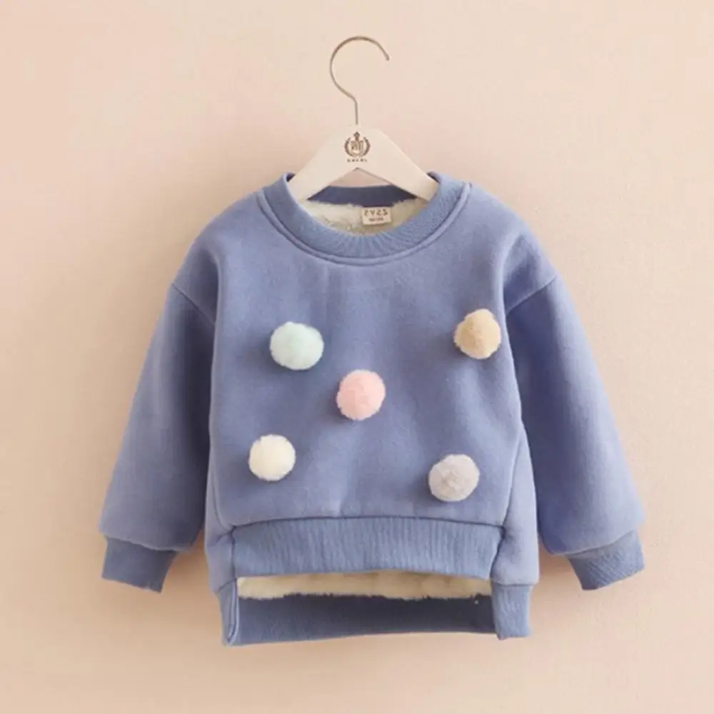 Детский свитер с длинными рукавами для маленьких мальчиков и девочек Толстый