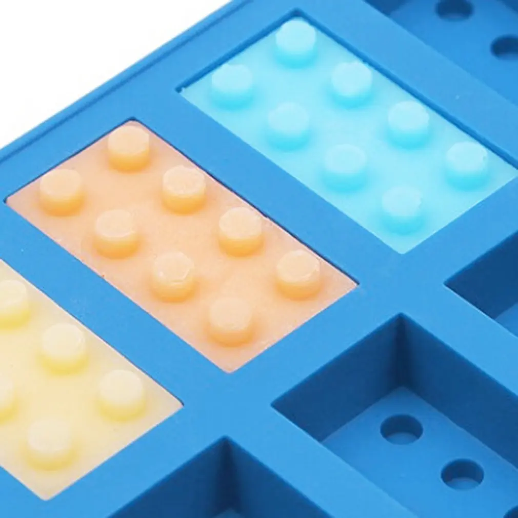 10 даже Diy строительный блок ледяной куб формы форма для приготовления льда