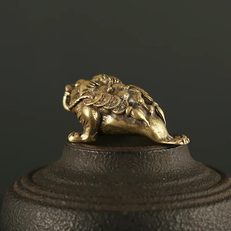 Металлическая подвеска для автомобильного ключа с тремя ножками латунный брелок