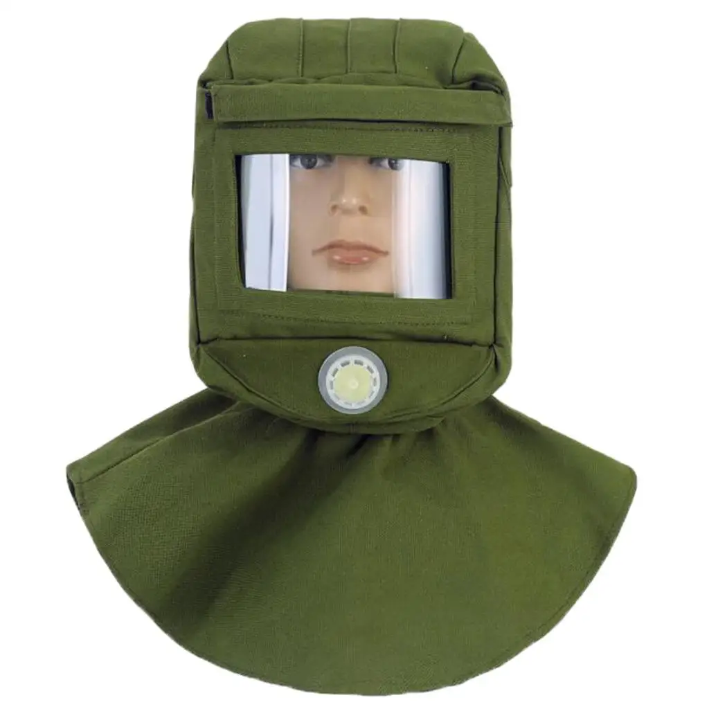 Утолщенная Рабочая пескоструйная бленда шапочка оборудование эластичный