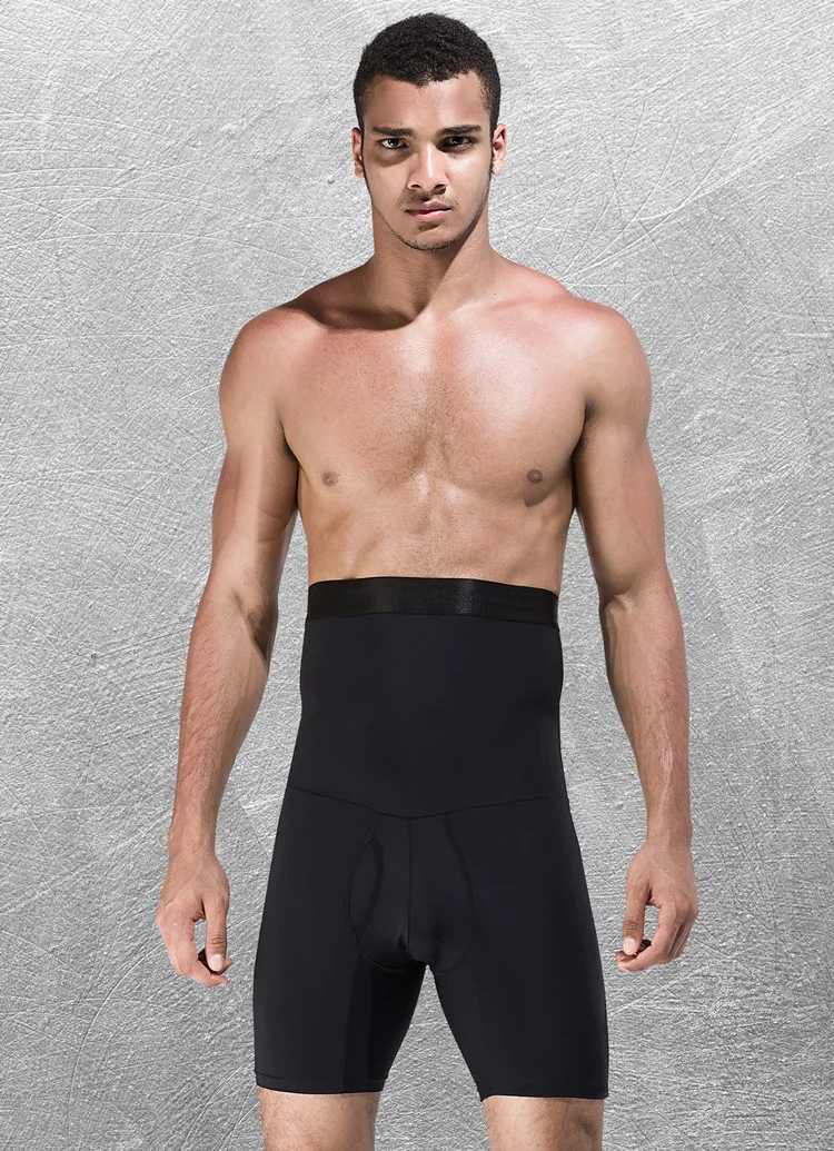 Для Мужчин Body Shaper для похудения Управление трусы моделирование Корректирующее