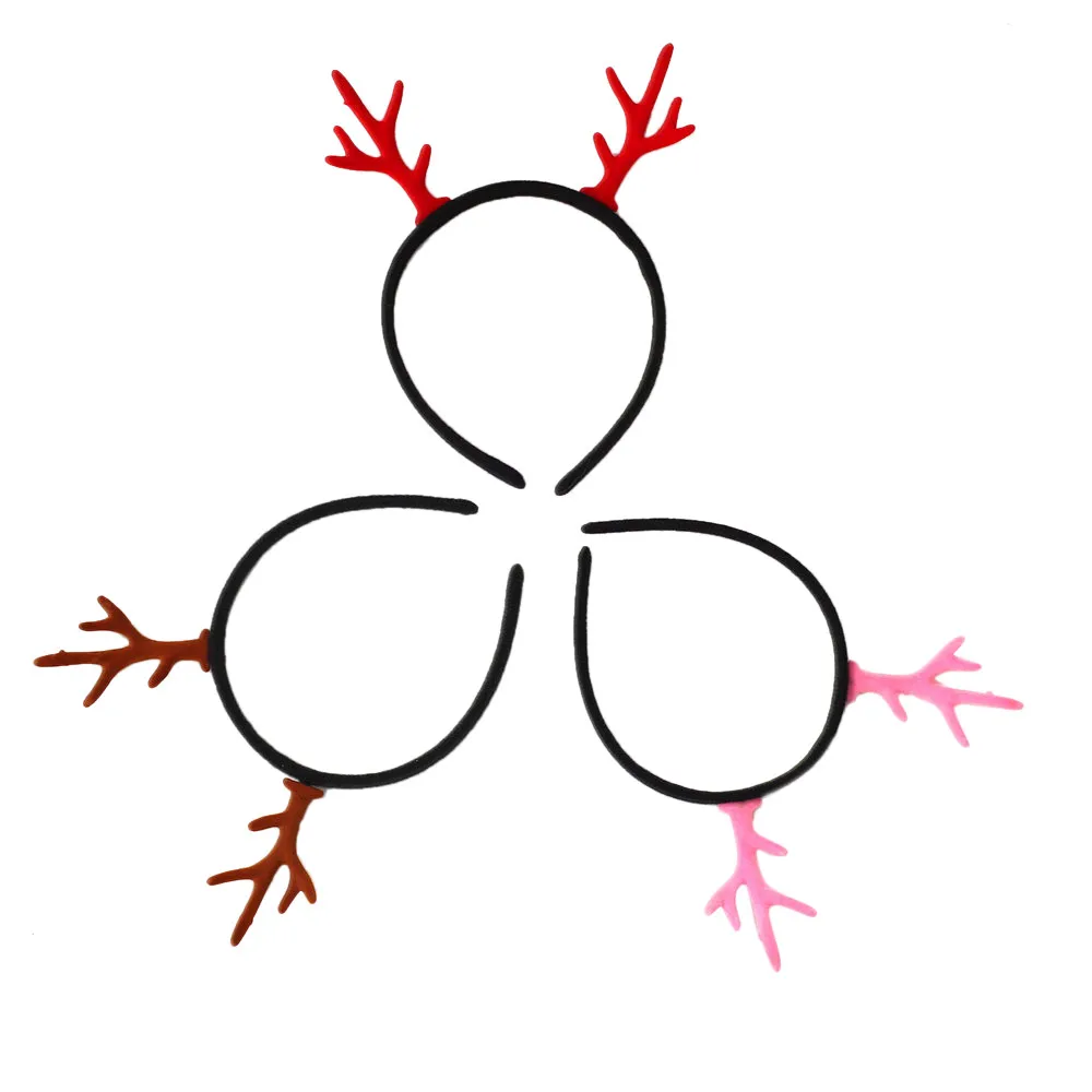 Noel Elk Hairband Горячая Рождественская повязка на голову Санта Рождественские