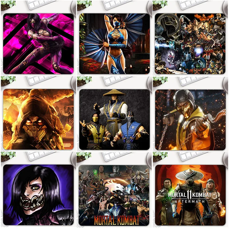 Популярный игровой коврик для мыши Mortal Kombat компьютерный игровая клавиатура мышь
