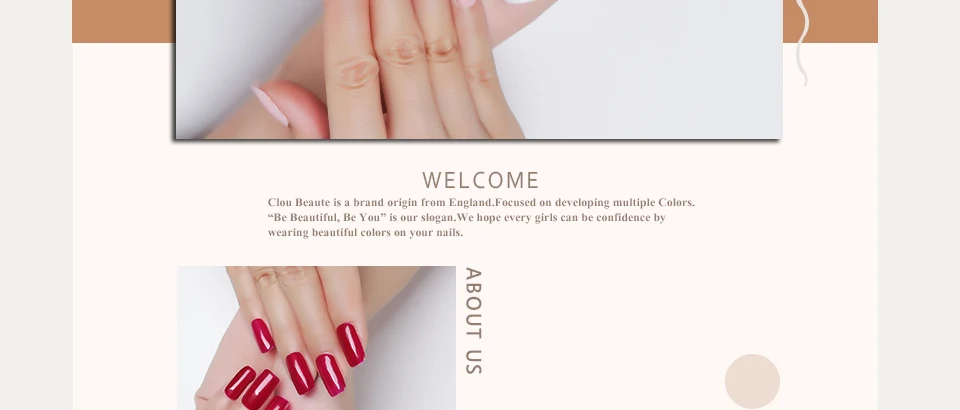 Гель-лак для ногтей Clou Beaute 79 цветов полуперманентный замачивающийся лак для ногтей маникюрный УФ СВЕТОДИОДНЫЙ Цветной Гель-лак 10 мл серия Nude