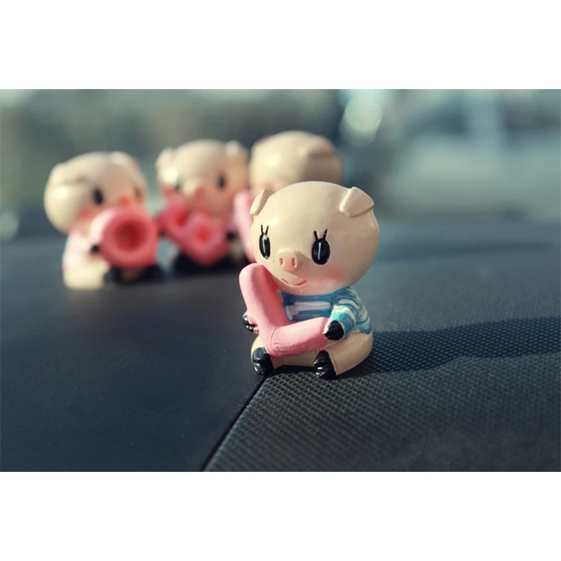 Украшение LOVE pig для приборной панели автомобиля мультяшное Подарочное украшение