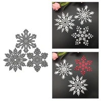 snowflake metal cutting dies for diy scrapbook album paper card decoration crafts embossing 2021 new dies