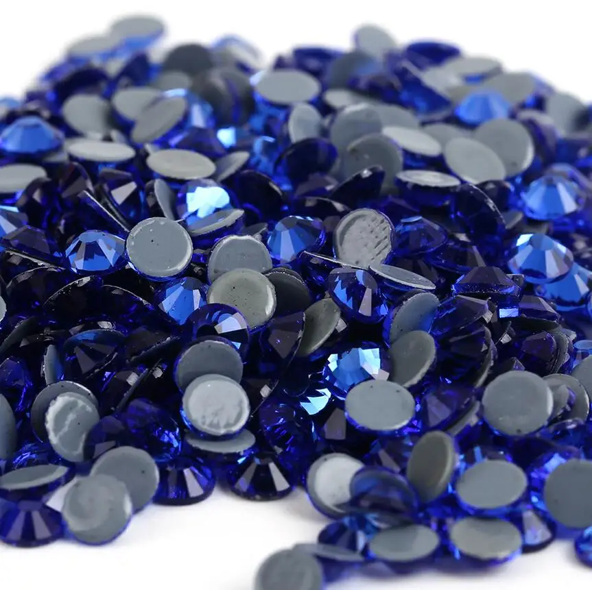 On Rhinestones/flat Back Nail Art Hot Fix Crystal Rhinestones Strass Sewing & Fabric Garment