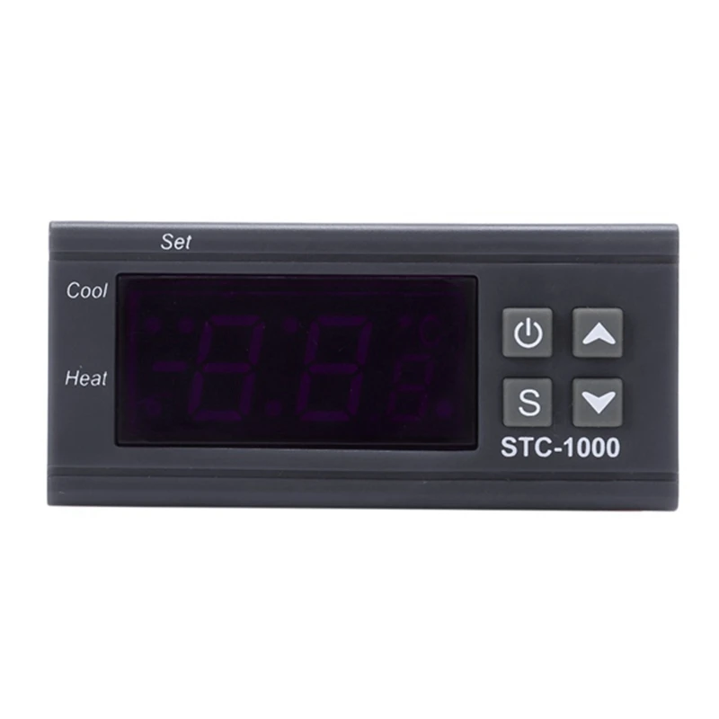 

Digital Temperature Controller Thermostat Thermostat Incubator Relay LED 10A Heating and Cooling STC-1000 220V
