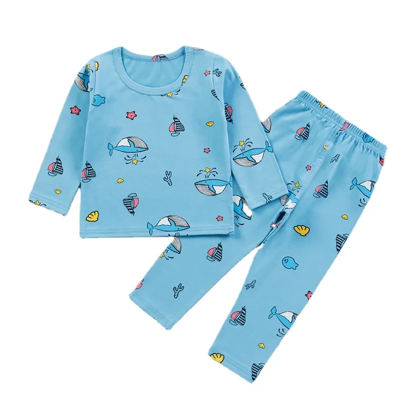

Kids Clothes Toddler Boys Cartoon Outfits Baby Girls Summer Suits Children Clothing Long Sleeve Shirt Trousers Child Costume