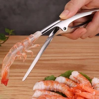 stainless steel lobster cracker shrimp cleaner prawn seafood peeler kitchen tool