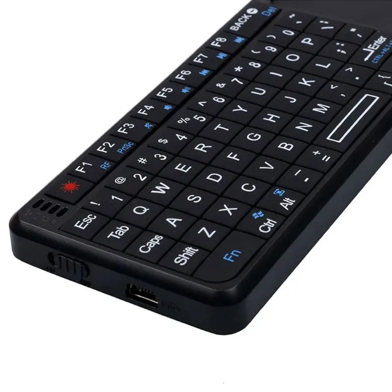 

A8 2.4G Mini Wireless Keyboard with Handheld Touchpad for PC Smart TV Projector