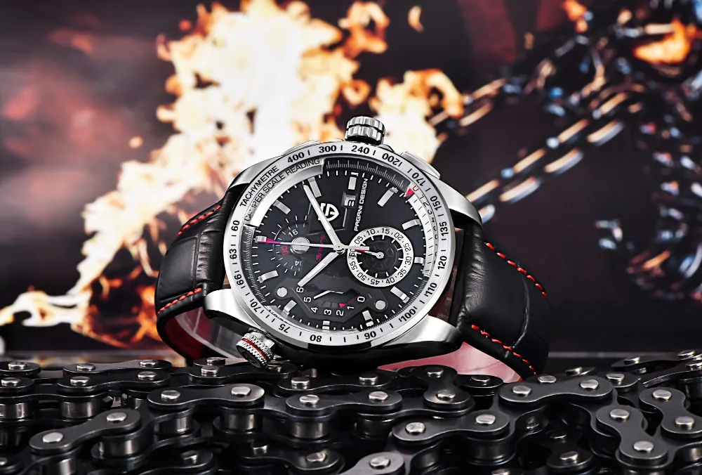 PAGANI дизайнерские Роскошные Брендовые Часы Reloj Hombre мужские водонепроницаемые спортивные кварцевые часы с хронографом военные часы мужские часы Relogio Masculino